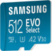 Samsung 512GB 130MB/s (U3) MicroSD Card - Cloud City Drones